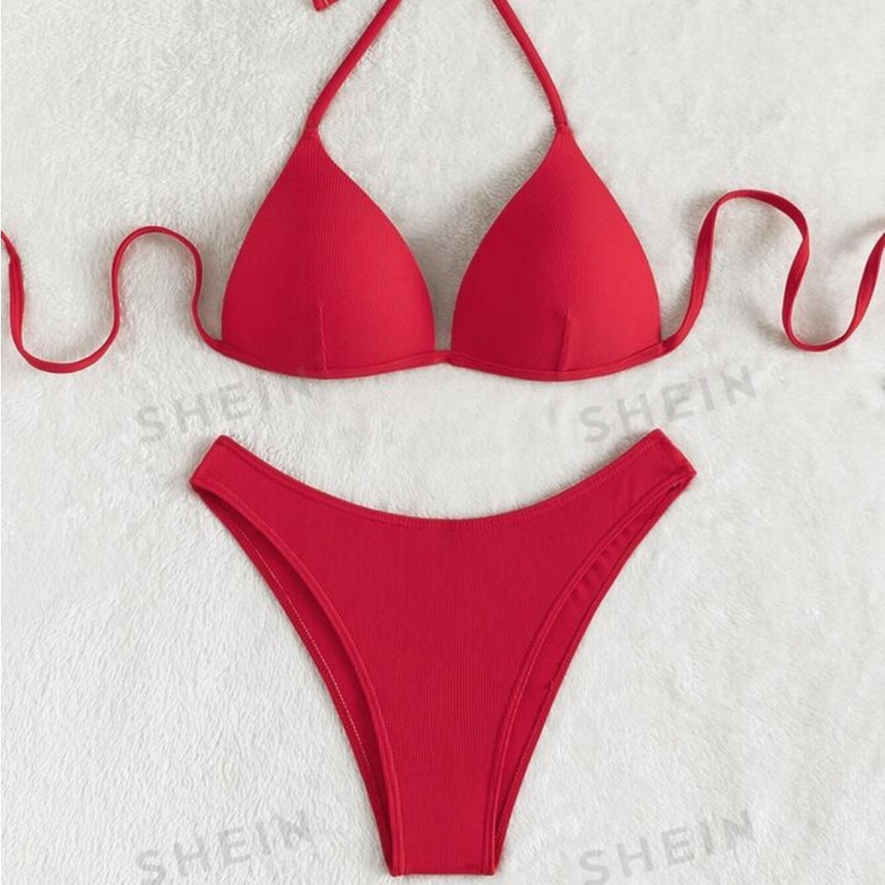 Red bikini